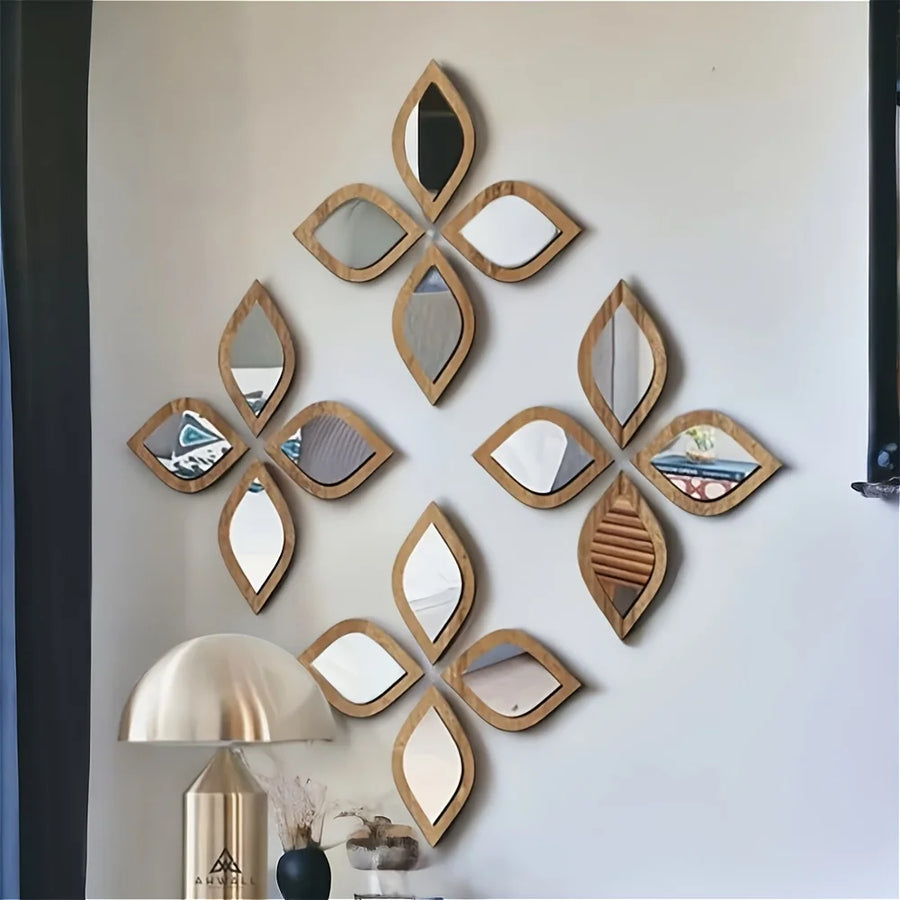 Boho Teardrop Wall Mirrors
