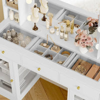 LED Glass Top Vanity