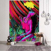 Psychedelic Boho Wall Tapestry