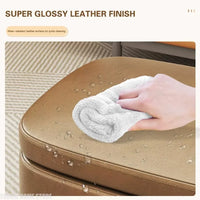 Upholstered Storage Ottoman Stool