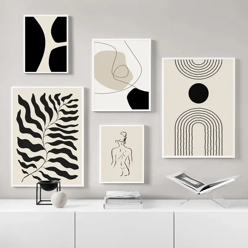 Boho Geometric Line Prints