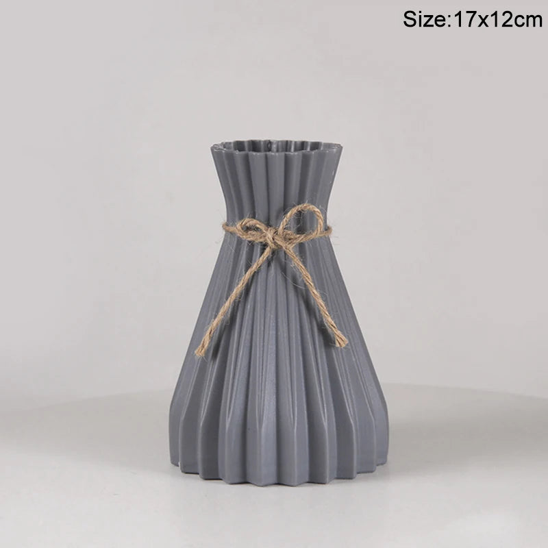 Modern Plastic Flower Vase