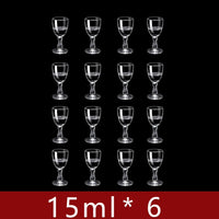 Mini Footed Shot Glasses