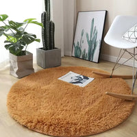 Fluffy Round Plush Carpet
