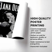 Vintage Singer Poster Print