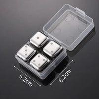 Reusable Stainless Whiskey Cubes