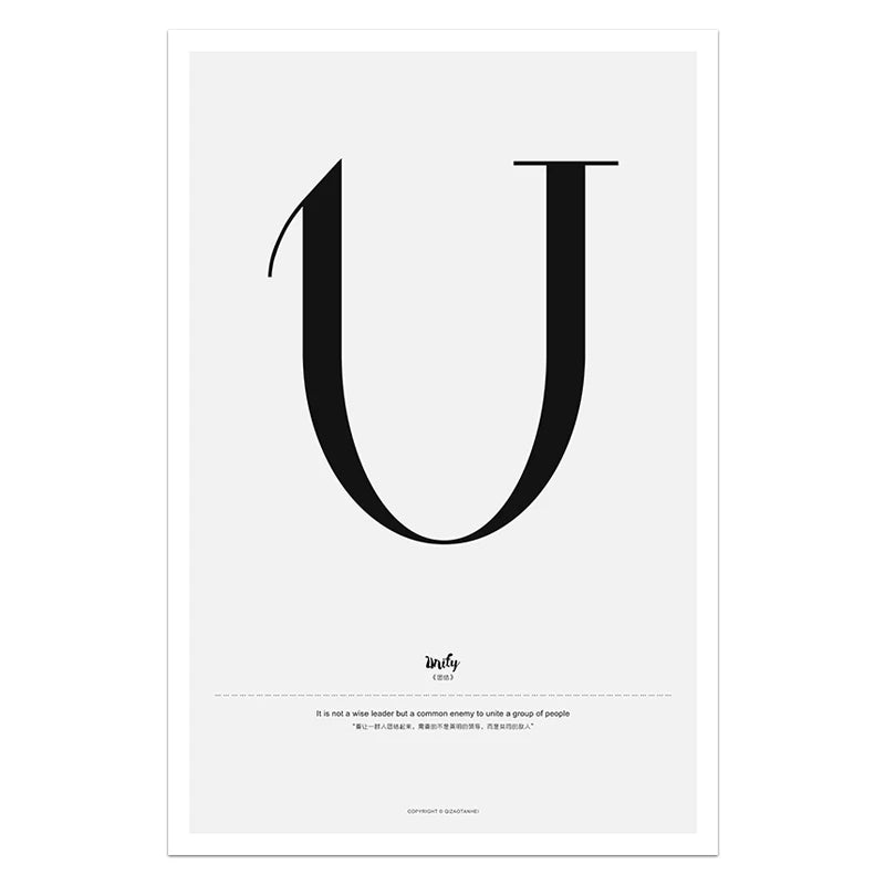 Minimal Love Quote Prints