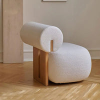 Nordic Solid Wood Armchair