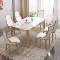 Marble Top Dining Set