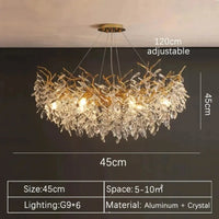 Crystal Island LED Chandelier