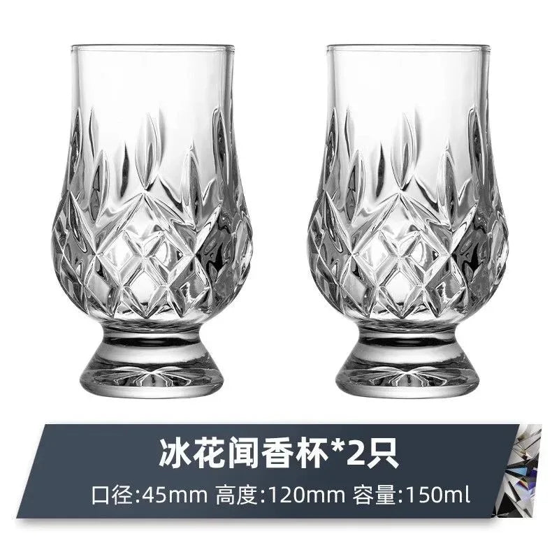 Crystal Whiskey Tasting Glasses