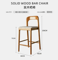 Nordic Designer Bar Chair