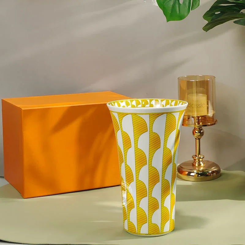 Geometric Bone China Tableware