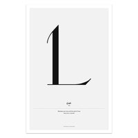 Minimal Love Quote Prints