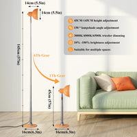 Telescopic Dimmable Floor Lamp