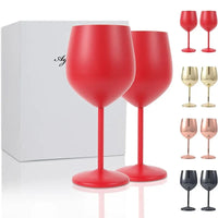 Stainless Steel Wine Goblet