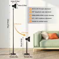 Telescopic Dimmable Floor Lamp