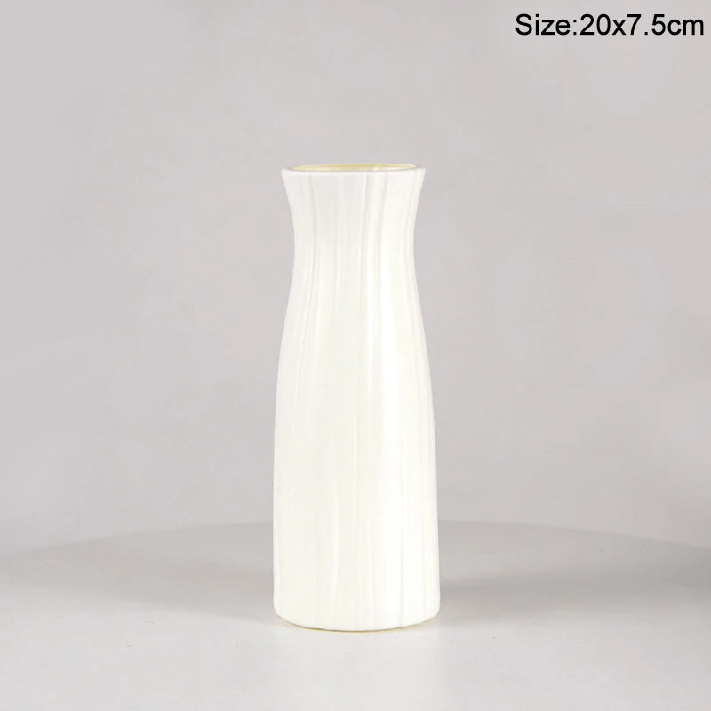 Modern Plastic Flower Vase