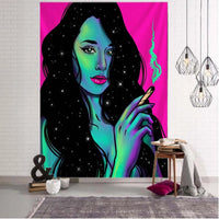 Psychedelic Boho Wall Tapestry