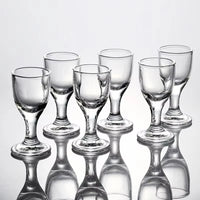 Mini Footed Shot Glasses