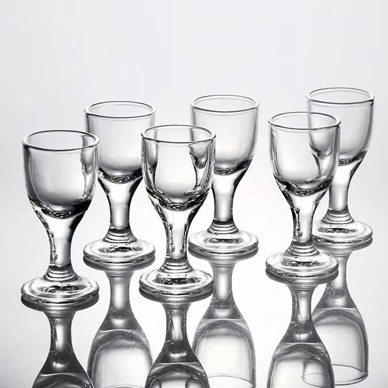 Mini Footed Shot Glasses