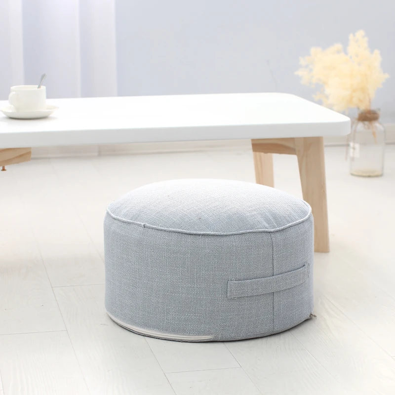 Round Meditation Floor Pouf