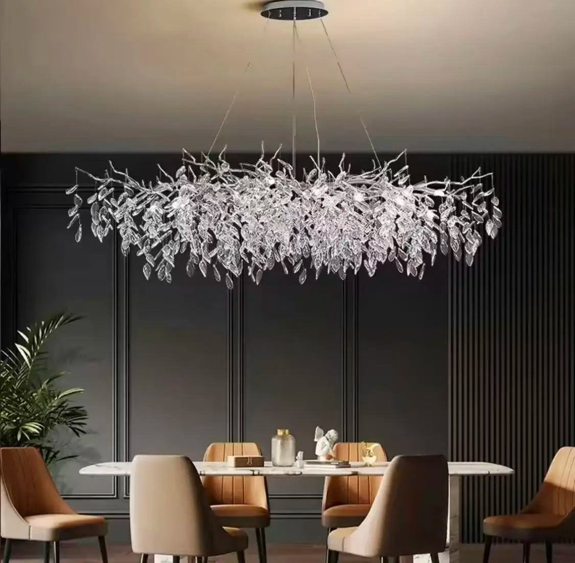 Crystal Island LED Chandelier
