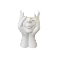 David Portrait Decorative Vase
