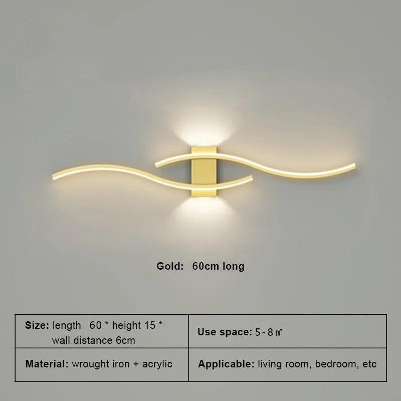 Long Strip LED Sconce