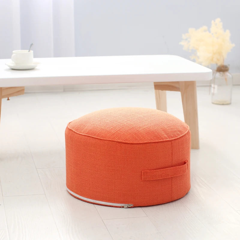 Round Meditation Floor Pouf