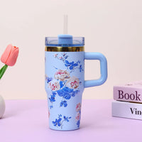 14oz Handled Travel Tumbler
