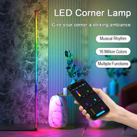 RGB Corner Floor Lamp