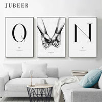 Minimal Love Quote Prints