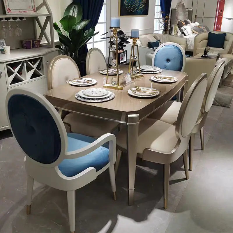 Marble Top Dining Set