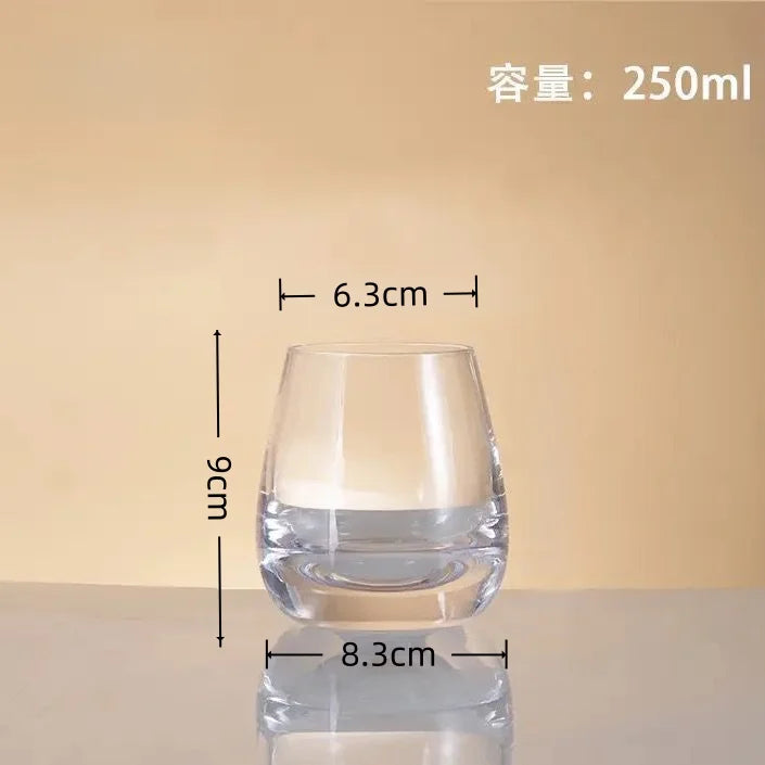 Classic Cognac Tumbler Glasses