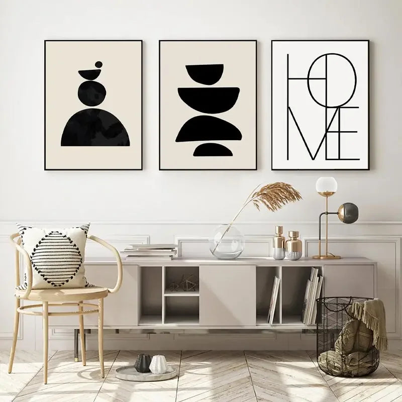 Boho Geometric Line Prints