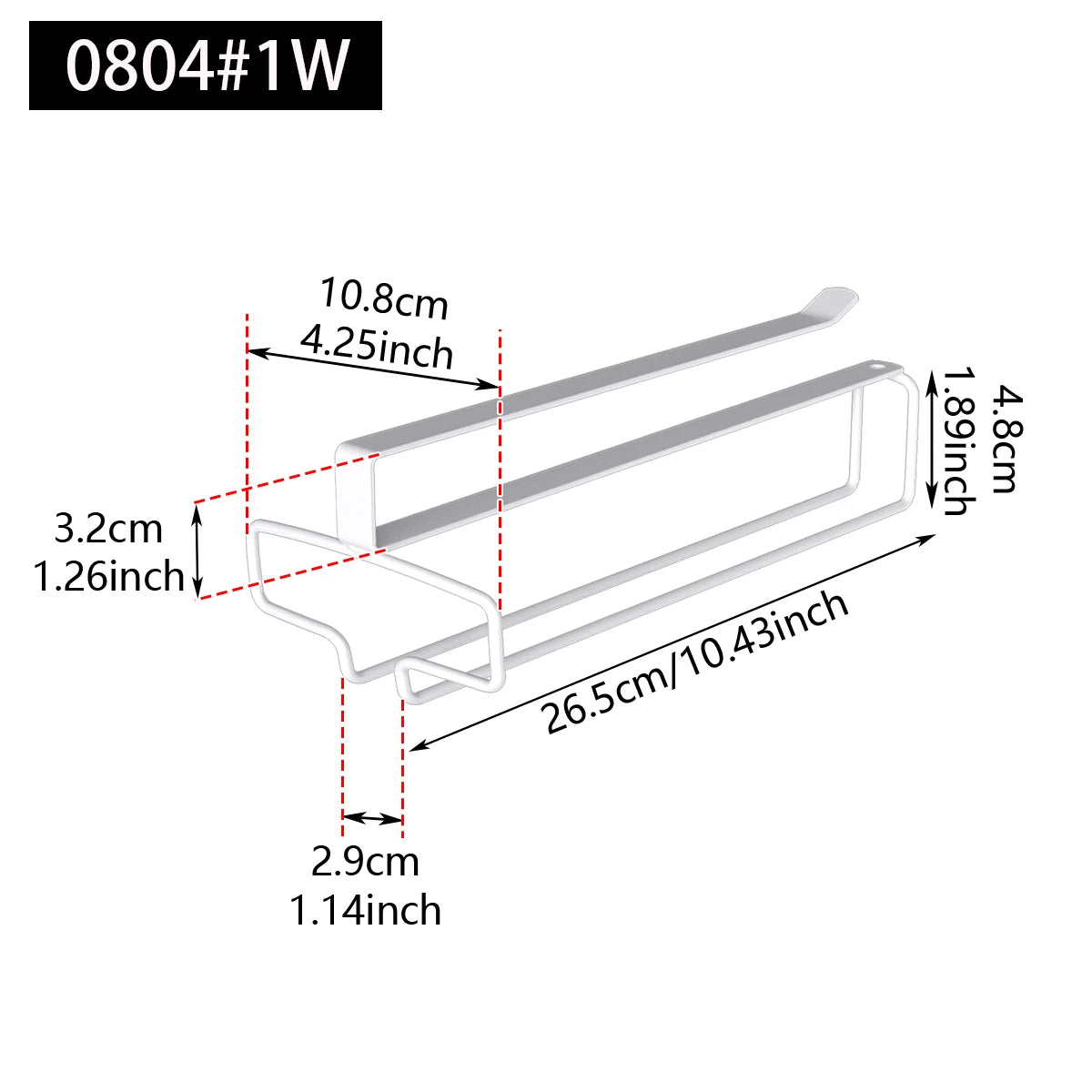 Countertop Iron Glass Rack