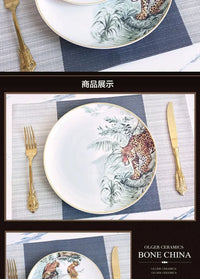 Jungle Ceramic Dinnerware Set