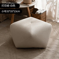 Modern Leather Ottoman Stool