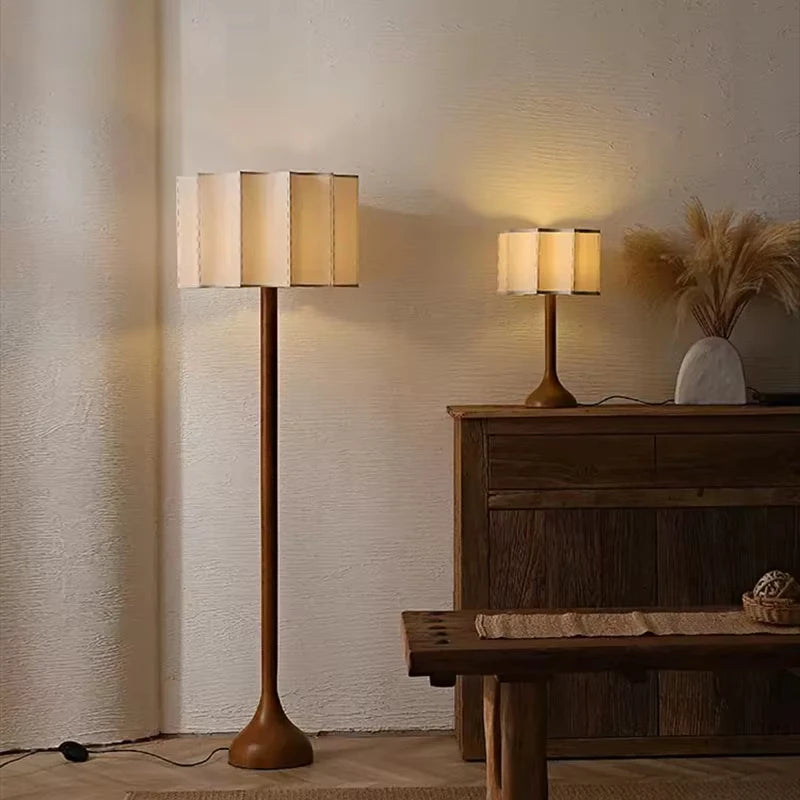 Wabi Sabi Wood Lamp