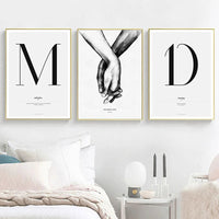 Minimal Love Quote Prints