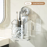 Suction Glacier Bathroom Basket