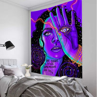 Psychedelic Boho Wall Tapestry