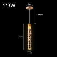 Crystal Multi-Light Pendant Lamp