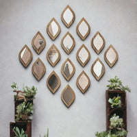 Boho Teardrop Wall Mirrors