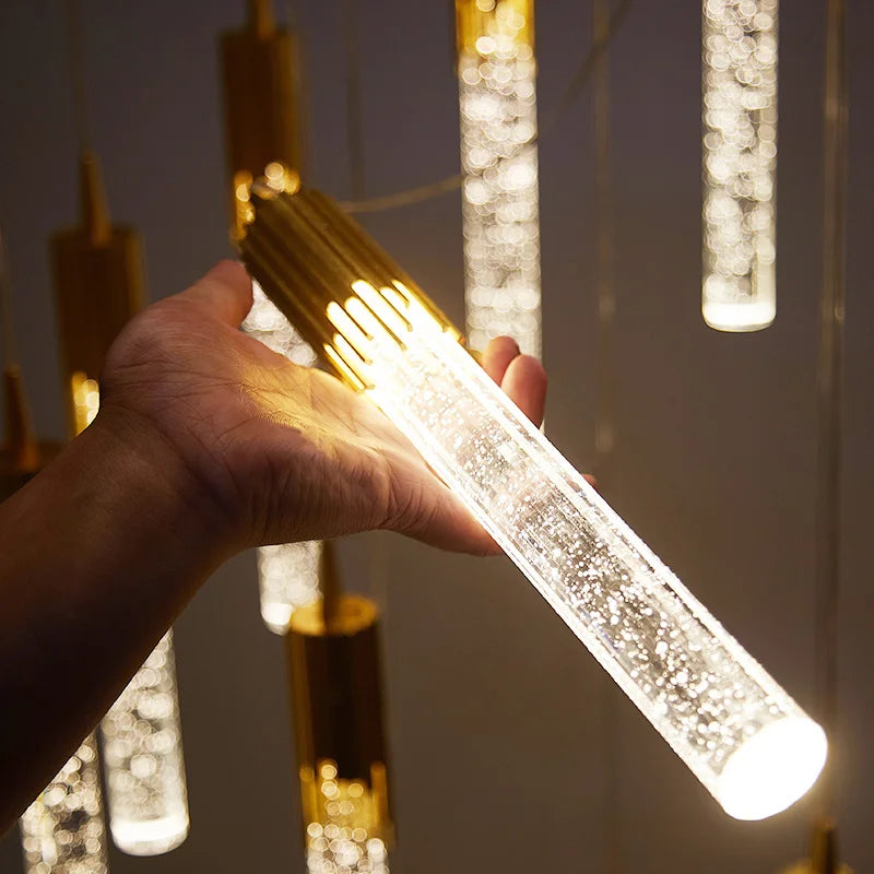 Crystal Multi-Light Pendant Lamp
