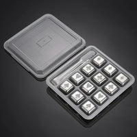 Reusable Stainless Whiskey Cubes