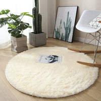 Fluffy Round Plush Carpet