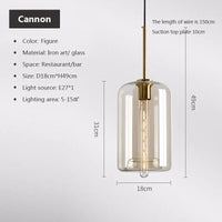 Nordic Glass Loft Pendant