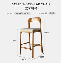 Nordic Designer Bar Chair